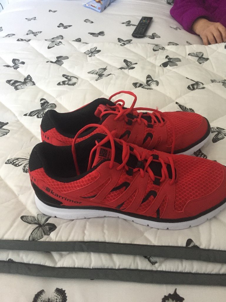black karrimor trainers